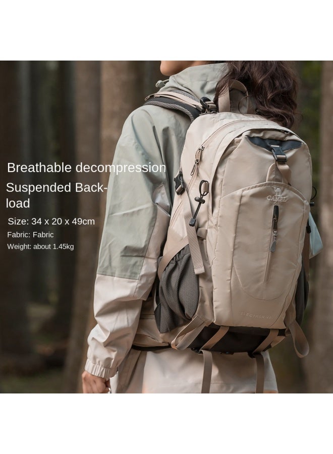 كاميل حقيبة ظهر رياضية خارجية للجبال، حقيبة ظهر محمولة كبيرة السعة للتخييم، حقيبة ظهر مشي متينة للرجال والنساء - Image 2