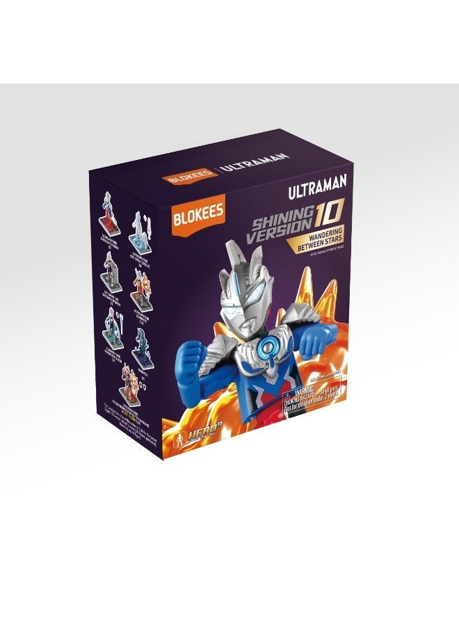 يا شباب بلوكيز أولترامان 73210 Shining Version SV10 Wander Between Stars | Blind Box طقم تركيب مجسم | إضاءة للعينين والصدر | قابل للتركيب والوضعيات | قابل للجمع والعرض | منتج مرخّص - Image 3