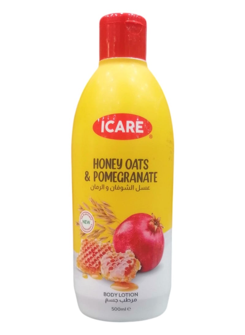 Honey Oats & Pomegranate Lotion