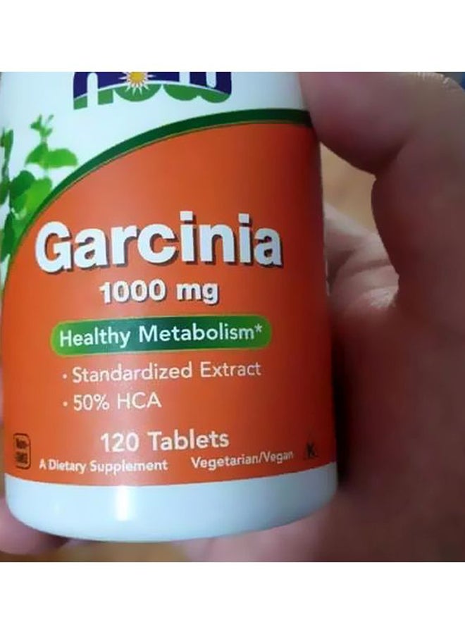 Now Foods Garcinia Healthy Metabolism 1000mg 120 Tablets - Image 5