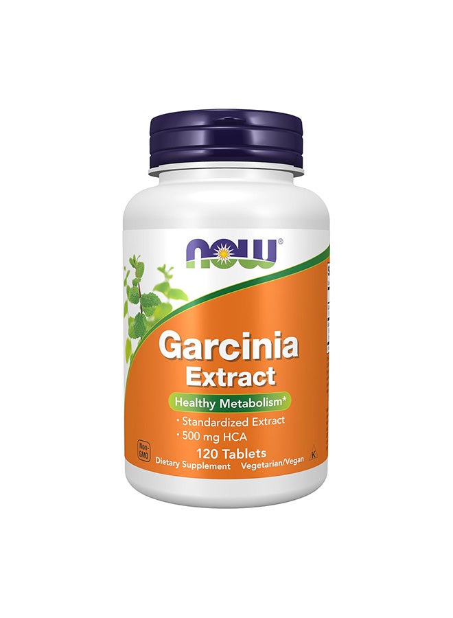 Now Foods Garcinia Healthy Metabolism 1000mg 120 Tablets - Image 1