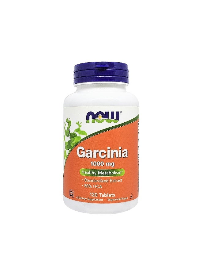 Now Foods Garcinia 1000mg 120 Tablets - Image 1