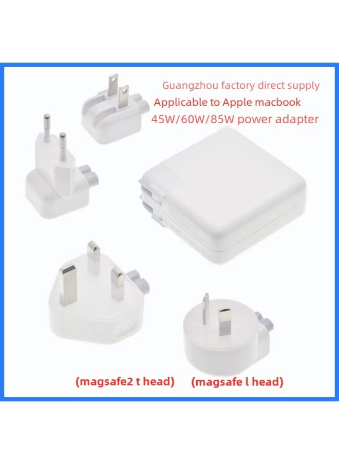 Generic - 45w 60w 85w Laptop Power Adapter Suitable For Macbook Pro Air Computer Charging Adapter Digital Computer Power Supply-Color:60W T Head-Specifications:English Rules - Image 1