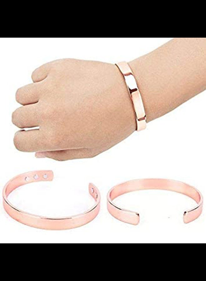Pure Copper Energy Magnetic Cuff Bracelet - Image 3