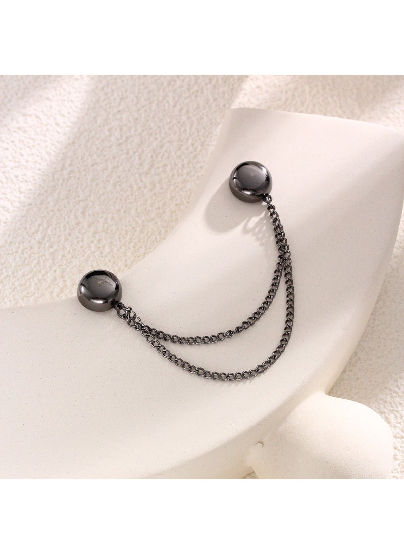 Generic Magnetic Hem Snap Buttons for Jeans and T-Shirts Gun Black  - Image 3