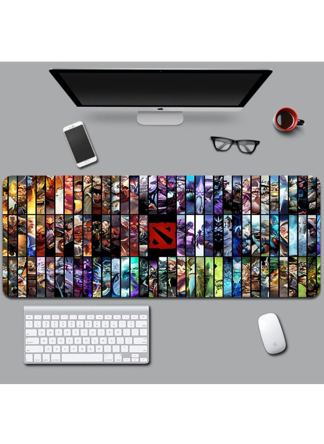 Generic Knife Tower DOTA Gaming Mouse Pad Large Thickened Lock Edge Covered Internet Bar Table Mat Learning Table Mat Wholesale-Color:800X300X4mm Lock Edge-Pattern:Knife Tower 28  - Image 1