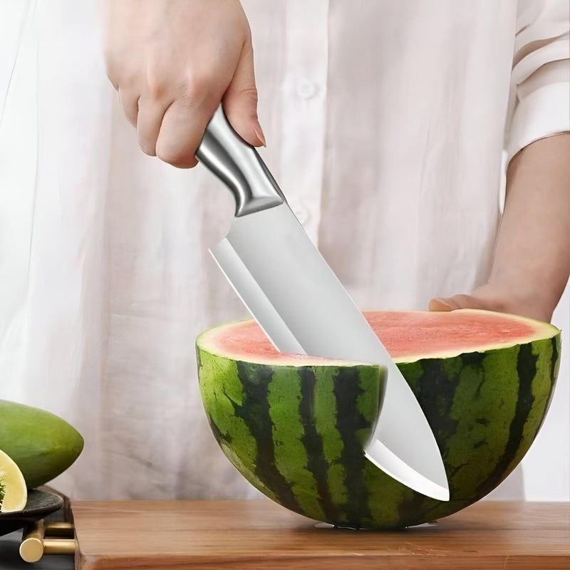 Steak Knife - Razor-Sharp Stainless Steel Blade with Comfort Grip for Accurate Cutting of Meats and Larger Food Pieces - Image 2