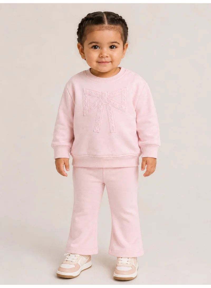 فكتور اند جين Girls 2-Piece Sweatshirt & Pants Set