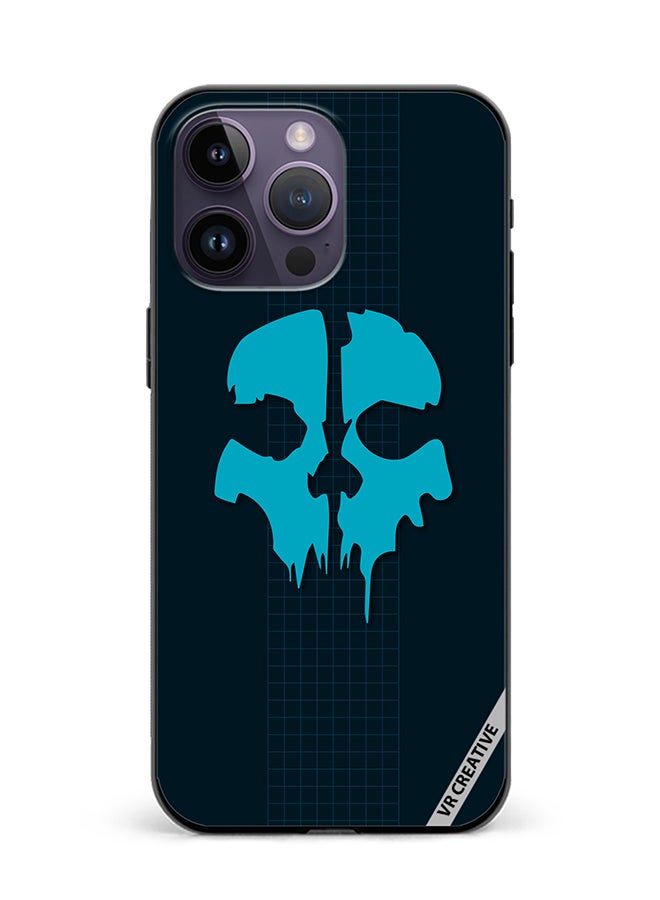 VR CREATIVE Protective Case Cover For Apple iPhone 16 Pro Max Call Of Duty Ghosts Design Multicolour