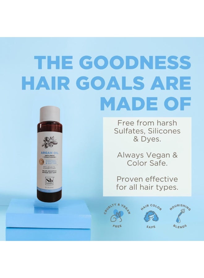 Soapbox Conditioner Argan Oil Luxe – Nourishing & Hydrating Hair Conditioner with Moroccan Argan Oil – For Smooth, Shiny & Frizz-Free Hair – 473ml - Image 5