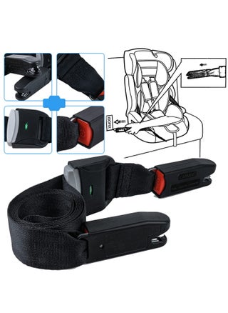 ISOFIX Car Seat Strap Adjustable Retractable Versatile Fixing Strap Seats Belt, Compatible with General ISOFIX Baby Seat Car, Fixing Straps with Latch Interface, withstand 15000N Tension - pzsku/Z62A0872B421AC34DFE07Z/45/_/1740560342/8dd40633-2524-4441-ac57-16f2d52e47d8