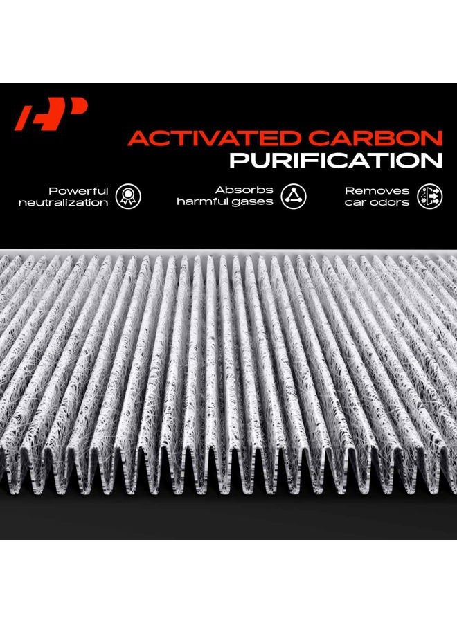 A-Premium Cabin Air Filter w/Activated Carbon Compatible with VW Jetta 1993-2005, Passat 2001-2005, Golf 1993-2006, Beetle 1998-2010, Cabrio 1995-2002 & Audi TT 2000-2006, Replace# 1J0819644 - Image 4