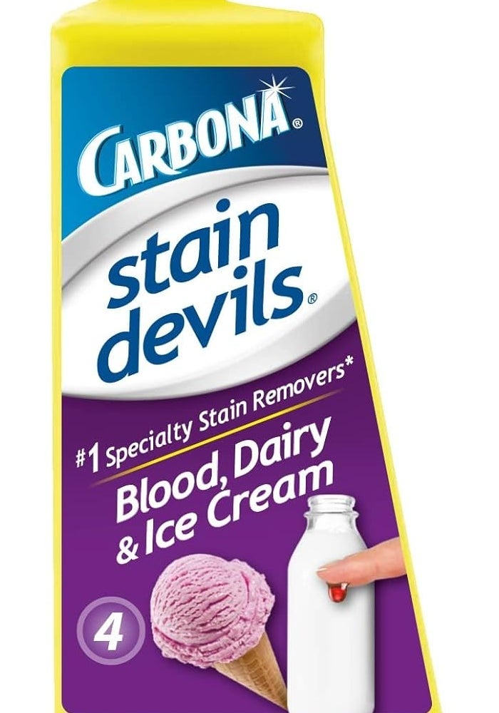 Carbona Stain Devils #4 Blood, Dairy & Ice Cream Stain Remover - 50 ml - Image 1