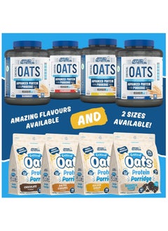 Applied Nutrition Critical Oats Advanced Protein Porridge  Whey Protein Powder Blend with Wholegrain Oats Golden Syrup 600 gm  - Image 5