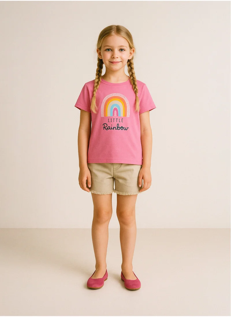 MINOTI Kids Girls Twill Short