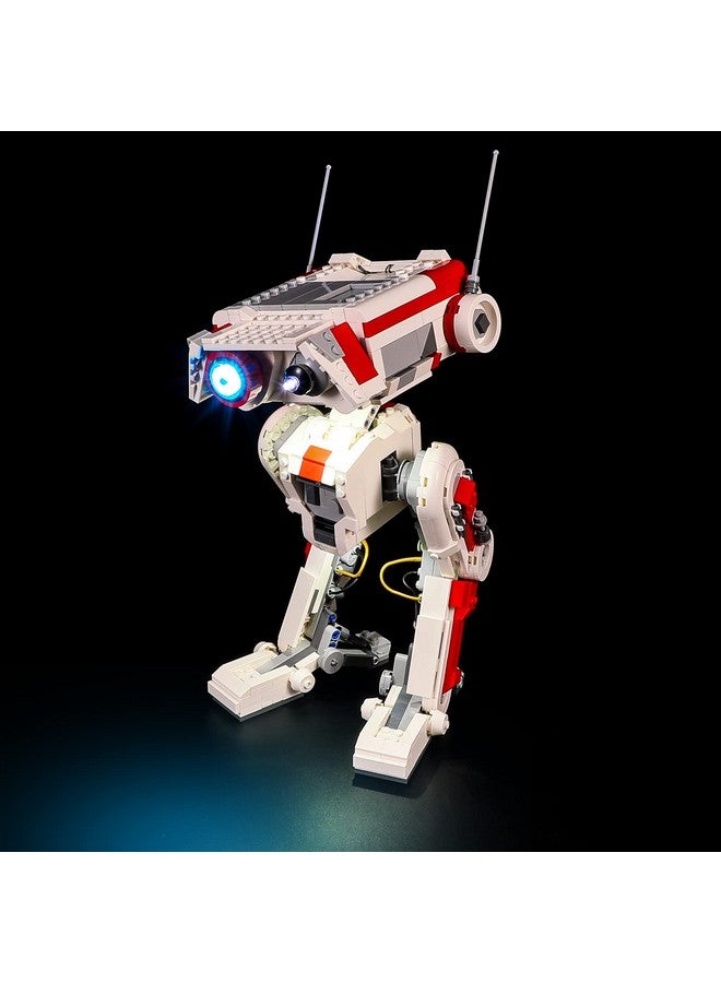 بريكسماكس طقم إضاءة LED لـ Lego-75335 Bd-1 - متوافق مع نموذج مكعبات بناء Lego Star Wars - لا يتضمن مجموعة Lego - Image 2