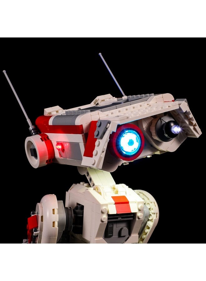 بريكسماكس طقم إضاءة LED لـ Lego-75335 Bd-1 - متوافق مع نموذج مكعبات بناء Lego Star Wars - لا يتضمن مجموعة Lego - Image 4