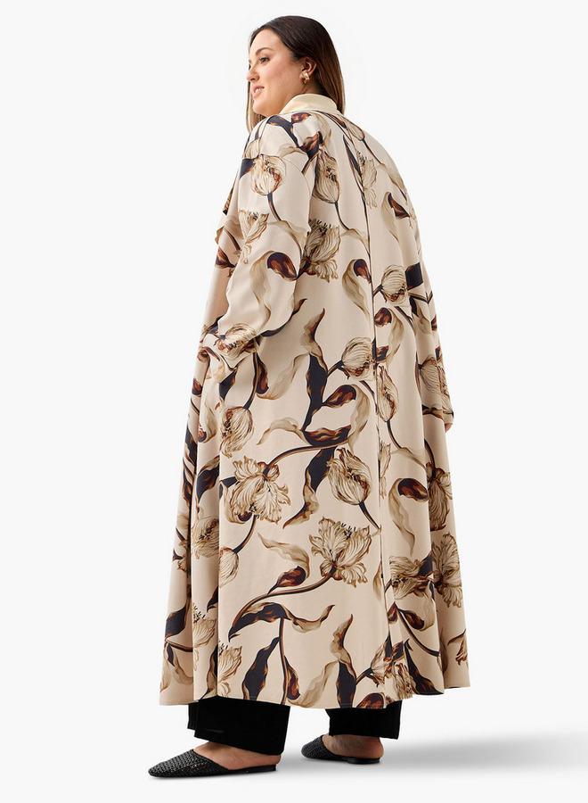  أولا بوبكن معطف ترنش من أولا بوبكن بياقة مطوية - Image 3