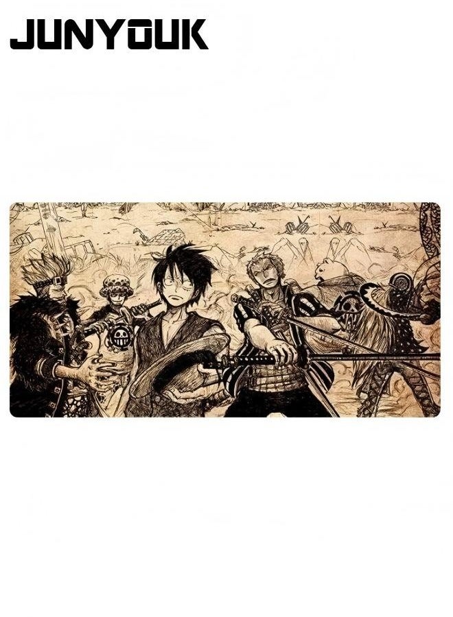 JUNYOUK Anime One Piece Theme Mouse Pad 90*40 CM - Image 1
