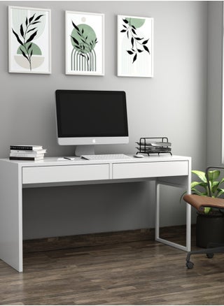 مكتب محطة عمل خشبي مع درج تخزين أبيض 75x142x50 سم - pzsku/Z62A112EA7A35DC82572BZ/45/_/1715801064/e8b77ef1-7a83-4b7d-be80-1c5822dac997