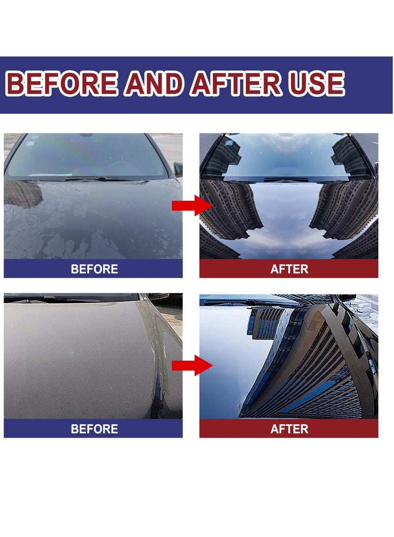 RAYHONG Rayhong car coating spray car paint maintenance paint surface decontamination brightening nano coating spray coating agent 120ml set - Image 2