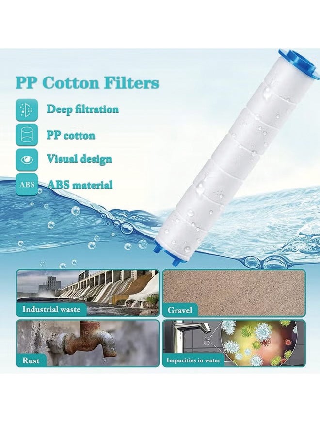 High pressure handheld shower head, water saving filter shower head, 3 modes, with 3 PP cotton filters and filter stones - pzsku/Z62A129D3430F78286548Z/45/_/1730357059/b5ec2a5a-ec00-4a80-aef3-3588a5f79414