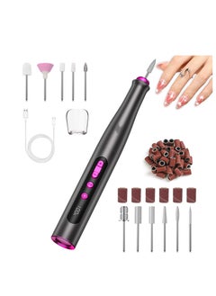 KASTWAVE Cordless Electric Nail Drill Machine, Electric Nail Drill File Professional, Professional Acrylic Nail Drill Machine for Gel, Rechargeable Portable Nail Filer Set, Manicure Pedicure Polishing Tools  - Image 1