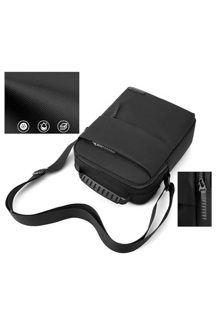 Sling Crossbody Bag Small Shoulder Backpack for Men Chest Bags Casual Daypack for Business Travel Cycling  - Image 3