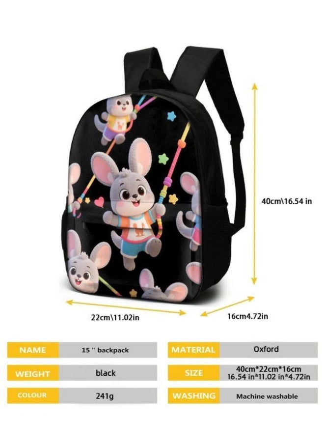 Bright Li Fire Cute cartoon bag set | shoulder + handbag + stationery bag | school season/holiday gift hot recommendation  - Image 5