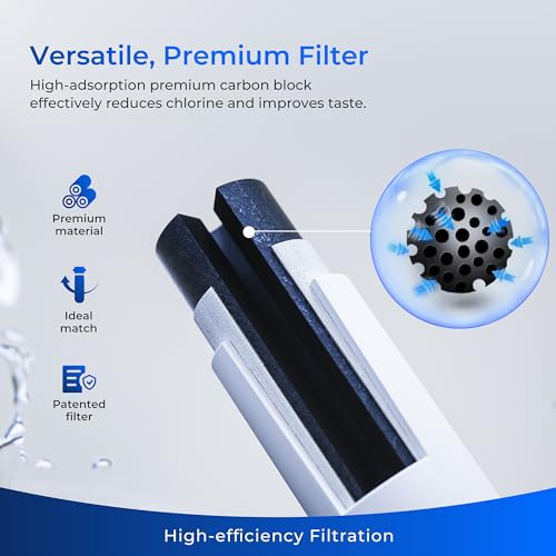 Waterdrop Plus UKF8001 NSF 401,53 Certified Refrigerator Water Filter, Reduce PFAS, Replacement for Whirlpool® Everydrop® Filter 4, EDR4RXD1, Maytag® UKF8001AXX, 3 Filters (Package May Vary) - Image 5