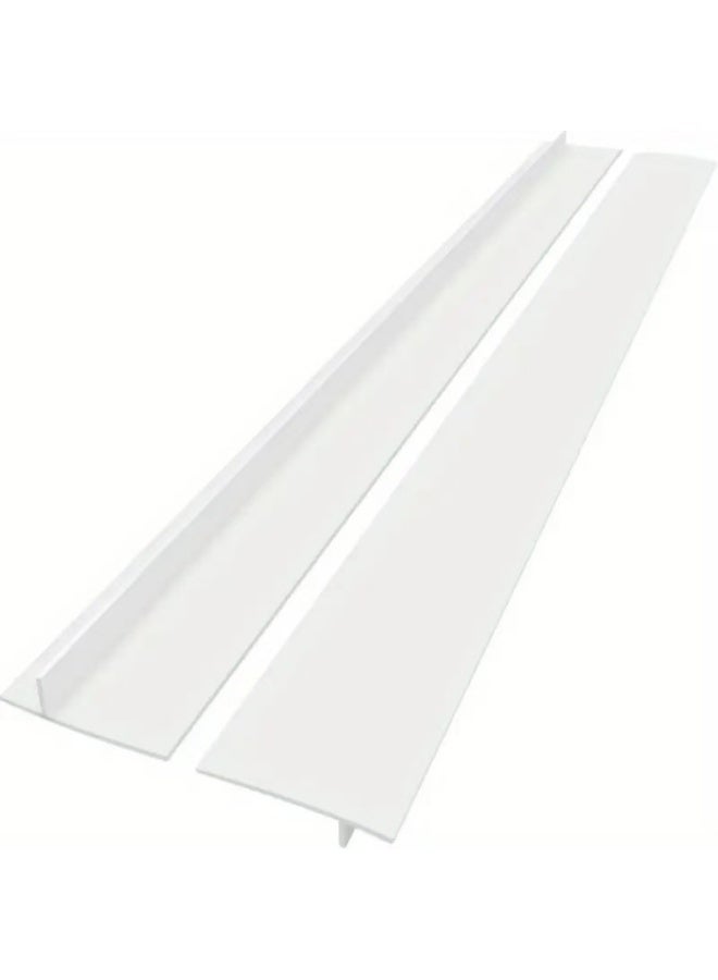 2 قطعة من أغطية فجوات الموقد المصنوعة من السيليكون، مقاومة للحرارة، سهلة التنظيف، تناسب المواقد والطاولات، مثالية للمطابخ - Image 2