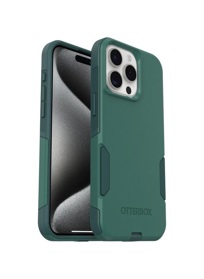 أوتربوكس جراب OtterBox Commuter Series لهاتف iPhone 15 Pro MAX (فقط) - احصل على Greens (أخضر)، نحيف ومتين، مناسب للجيب، مع حماية للمنافذ - Image 5
