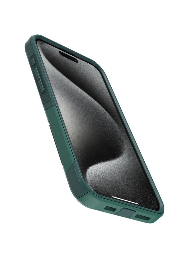 أوتربوكس جراب OtterBox Commuter Series لهاتف iPhone 15 Pro MAX (فقط) - احصل على Greens (أخضر)، نحيف ومتين، مناسب للجيب، مع حماية للمنافذ - Image 3