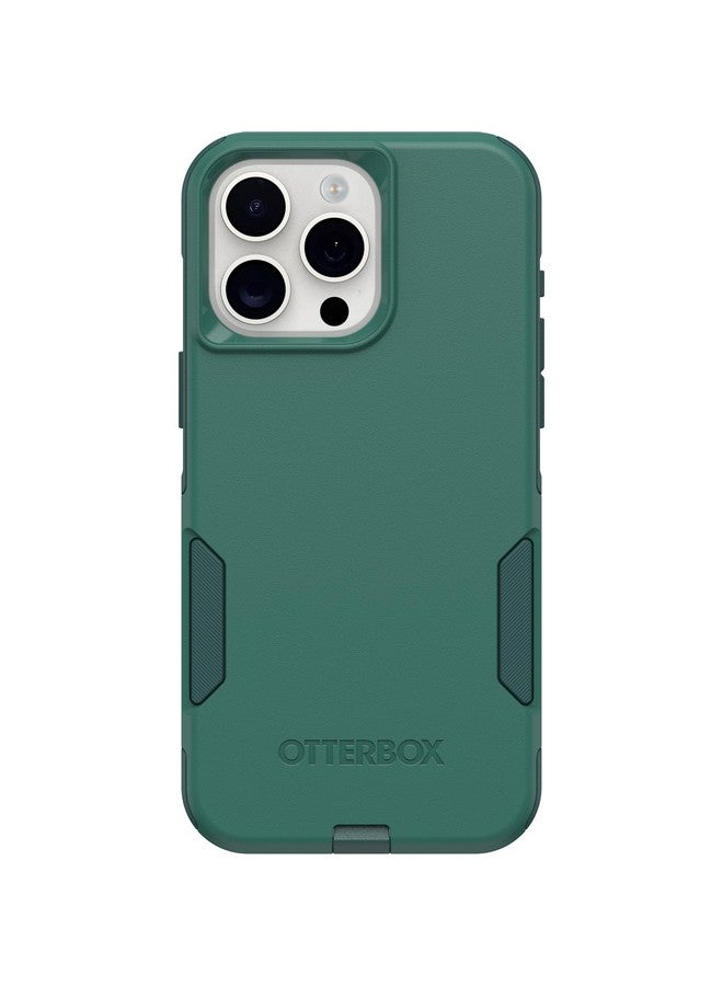 أوتربوكس جراب OtterBox Commuter Series لهاتف iPhone 15 Pro MAX (فقط) - احصل على Greens (أخضر)، نحيف ومتين، مناسب للجيب، مع حماية للمنافذ - Image 1