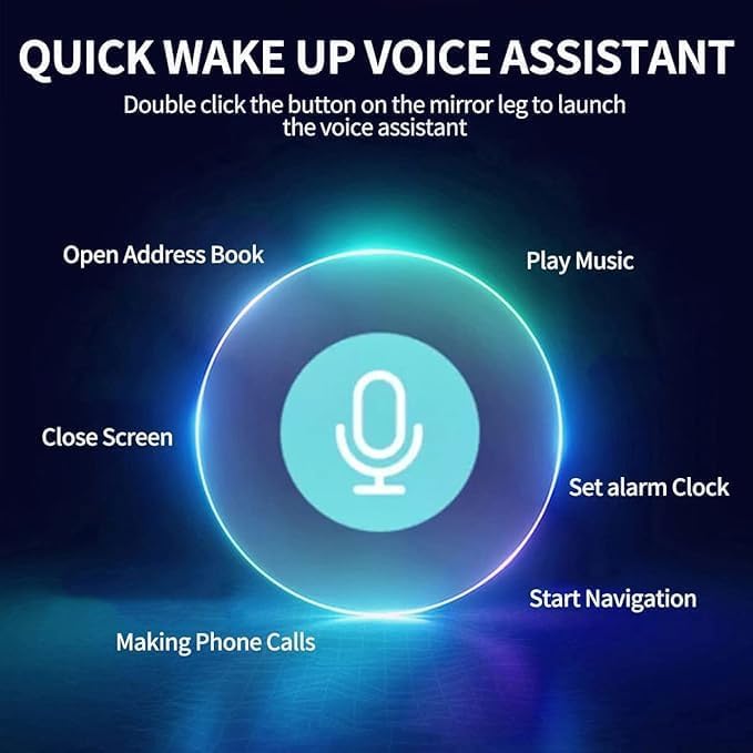 نظارات شمسية بلوتوث يونيسكس,نظارات ذكية لاسلكية نظارات صوتية بلوتوث مع ميكروفون, نظارات سماعات مفتوحة, التحكم الصوتي, نظارات رياضية في الهواء الطلق, حماية الأشعة فوق البنفسجية, استمع الموسيقى, المكالمات - Image 5