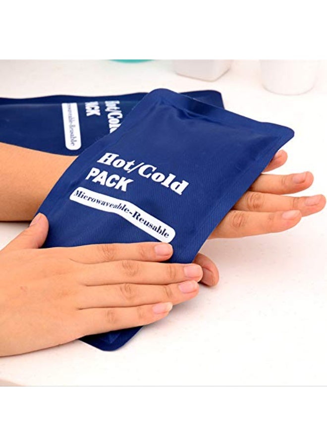 HOFEESEA Hot Cold Reusable Gel Pack Compress Wrap,Great for Migraine Relief, Sprains, Muscle Pain, Bruises,  - Image 3