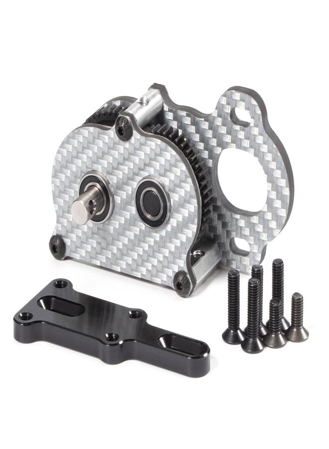ZMHOBBY NOD Transmission Straight Axle Gearbox for Scaler Sportsman 1/10 RC Crawler Chassis - Ultra-Lightweight Low-CG Design (Silver) - Image 1