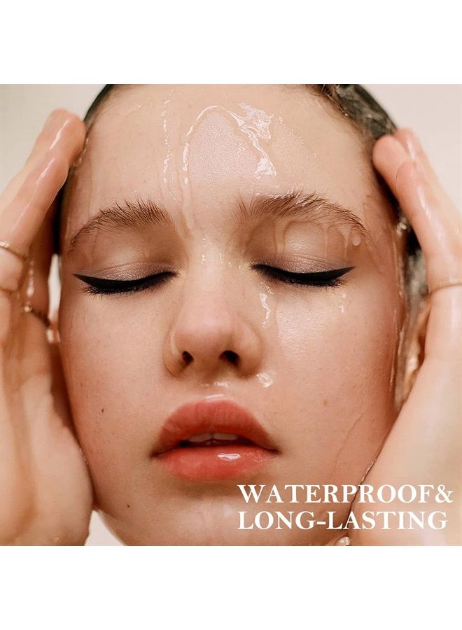 Boobeen Eyeliner Gel Makeup Black Eye liner Pen Matte Waterproof Eyeliner Pencil Quick Drying Eye liner Gel Stick Eye Makeup Long Lasting - Image 2