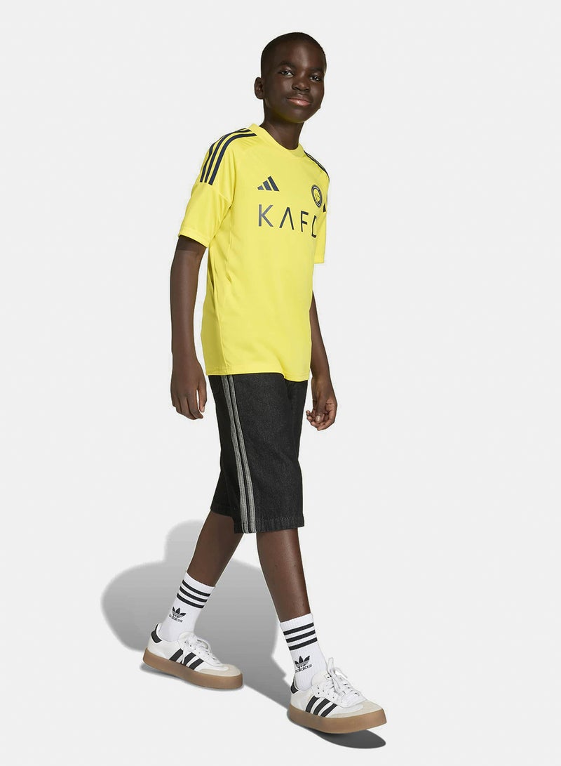 Adidas Al Nassr Fc 2025/2026 Home Fan Jersey Kids - Image 3
