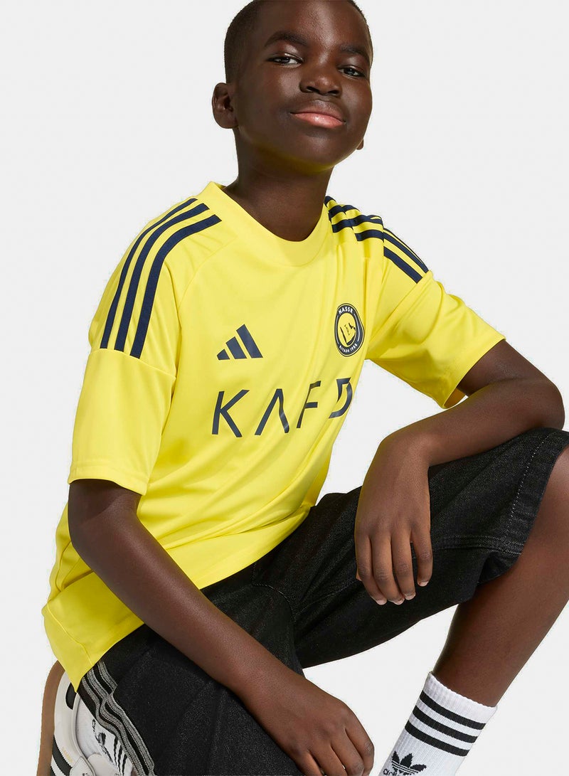 Adidas Al Nassr Fc 2025/2026 Home Fan Jersey Kids - Image 5