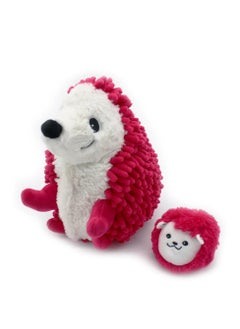Les Deglingos Piktou the Hedgehog Plush Toy - Haute Couture Hedgehog Soft Toy with Hidden Baby, Eco-Friendly, Machine Washable  - Image 5