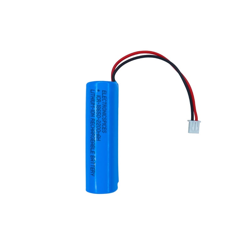 Electronicspices Electronic Spices 2200mAh Rechargeable Battery Lithium-ion with Wires and JST Connector Without BMS - Image 5