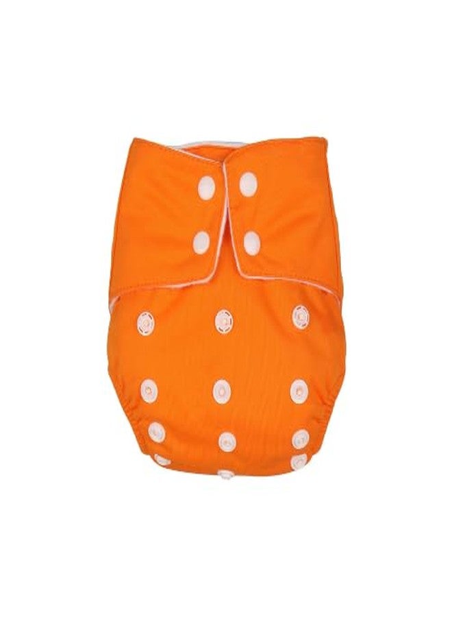 Laee cute “Reusable Baby Cloth Diapers with Inserts | Washable, Adjustable & Eco-Friendly Nappy Pants for Boys & Girls” (red+green+orange) - Image 3