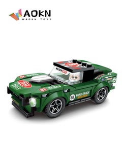 New Small Particle Assembled Vehicles Sports Car Model Toys Parent and Child Play Assembled Building Blocks Toys Exercise Kids Spatial Thinking Ability and Hands On Ability