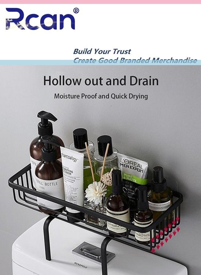 Rcan Bathroom Over The Toilet Shelf Bathroom Storage Organizer Toilet Shelves for Organizing Paper Towels Shampoo - Image 2
