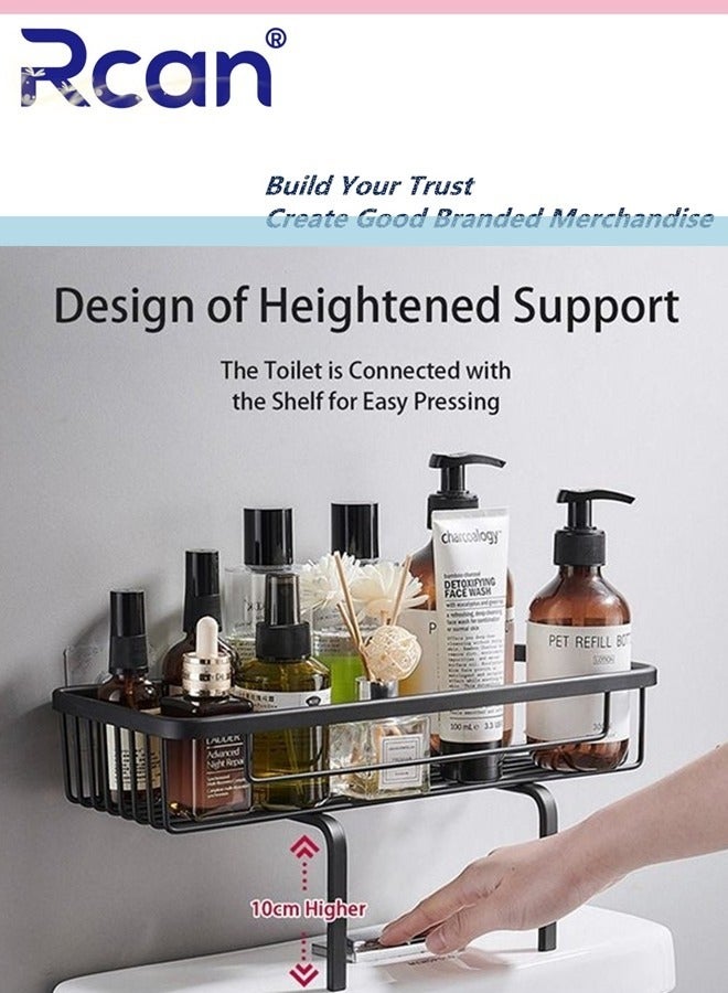 Rcan Bathroom Over The Toilet Shelf Bathroom Storage Organizer Toilet Shelves for Organizing Paper Towels Shampoo - Image 3