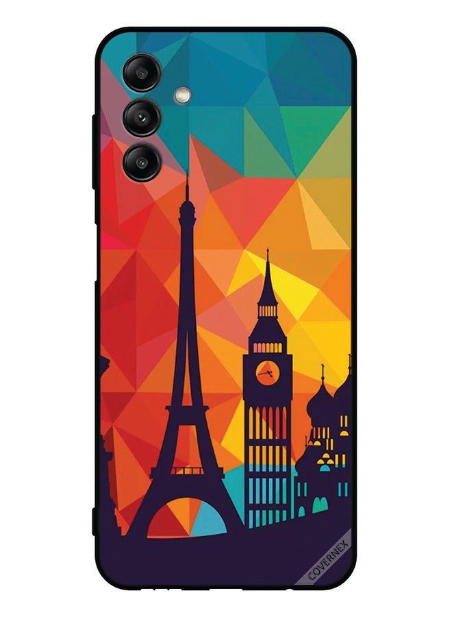 Covernex Protective Case Cover For Samsung Galaxy A04s Colorful Pattern Paris - Image 1