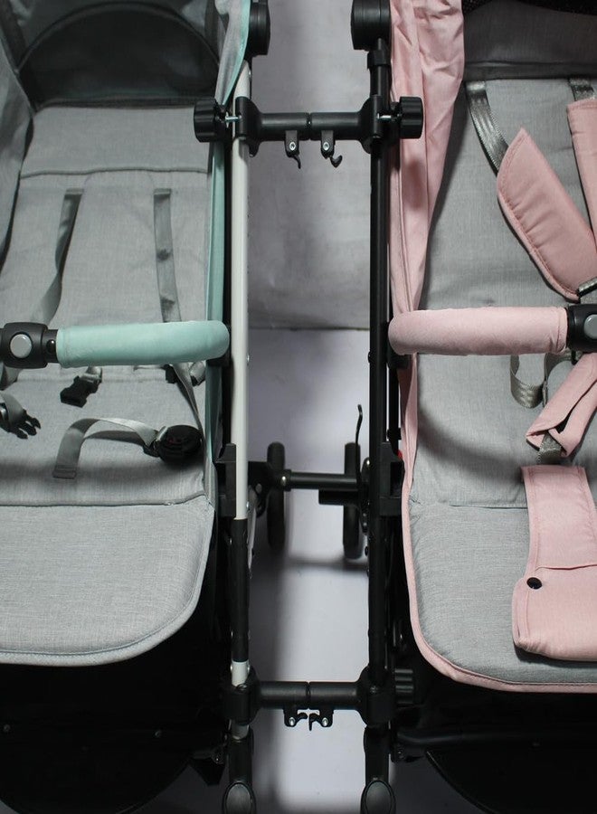 ROMIRUS Stroller Connectors, Turn 2 Strollers into an Instant Tandem Stroller, Fits Most Strollers - Image 5