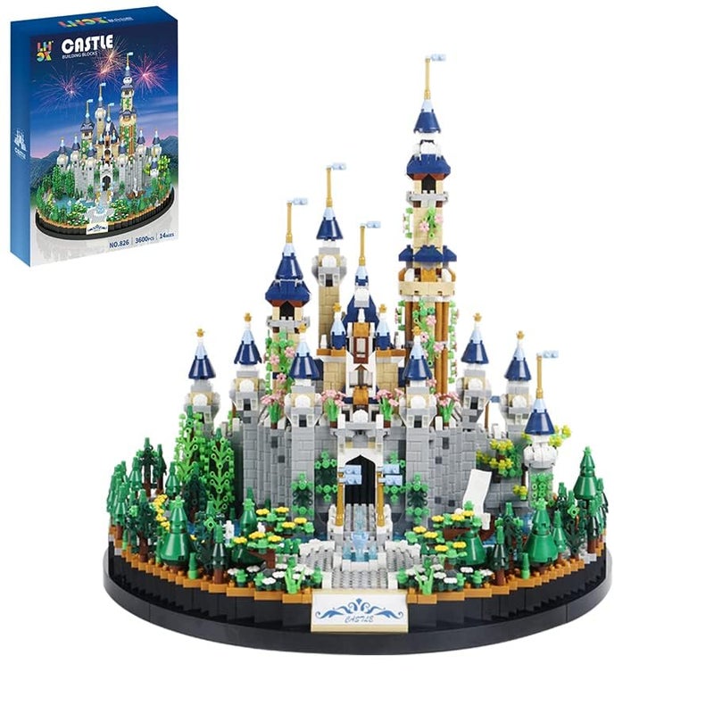 SAMYBLOCKS 3600PCS Micro Mini Building Blocks Castle SetsCreative Ideals Dream Palace Building Block Best Bricks Gift for 14 Boys Girls or Adults - Image 5