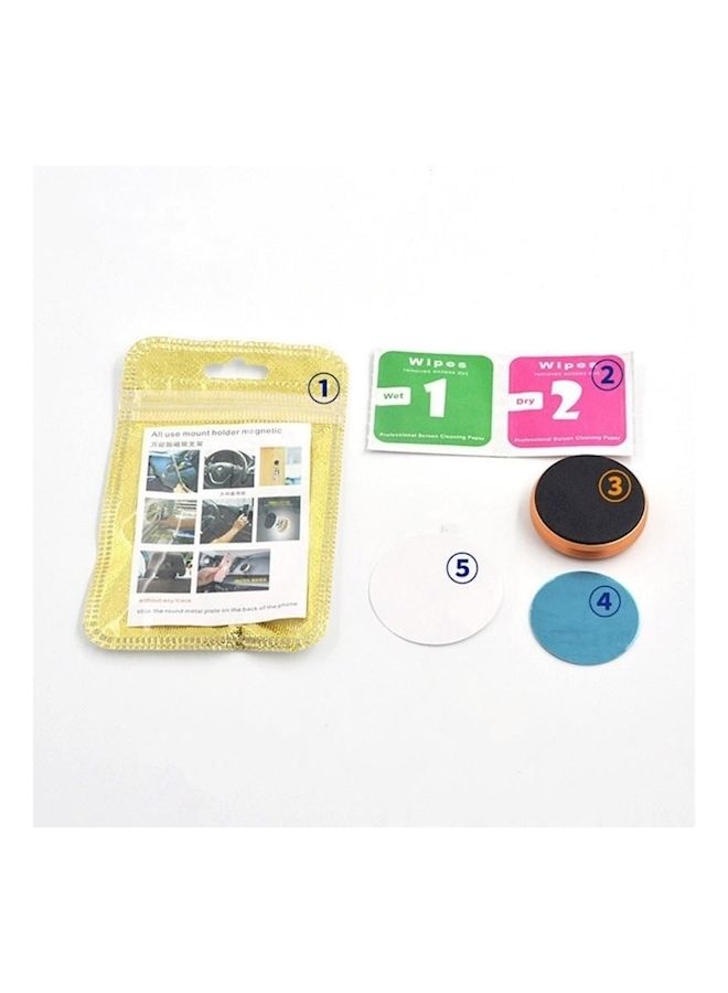 NIBEMINENT Car Phone Holder Bracket Silver - Image 3